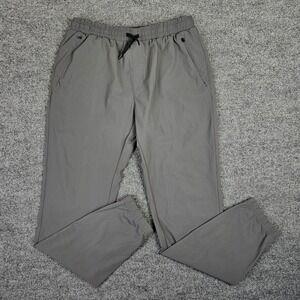 UNRL In-Flex Jogger III Pants Men's L Gray Graphite Stretch Performance Athletic